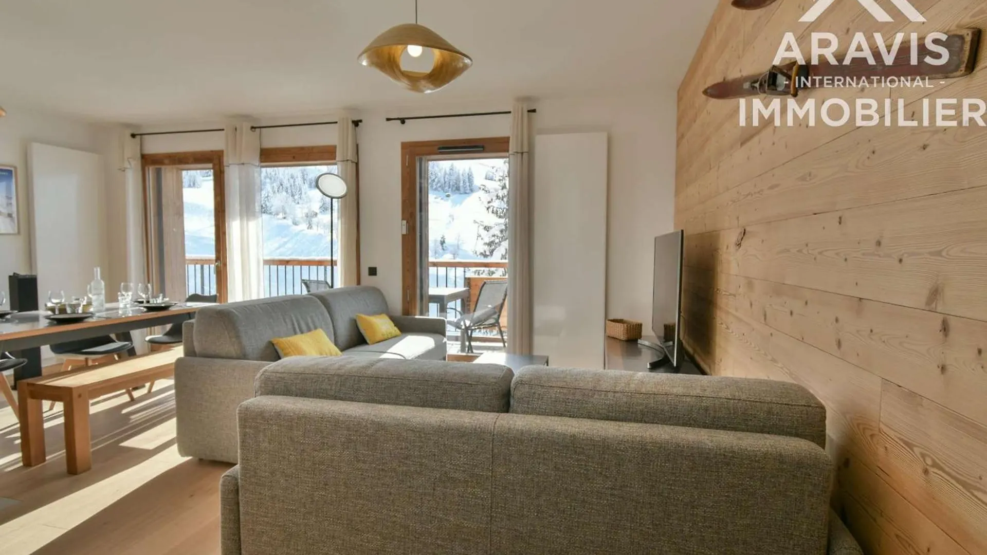 Appartement Moderne 6 Pers., Confortable Avec Balcon - Le Grand-Bornand - Fr-1-391-210