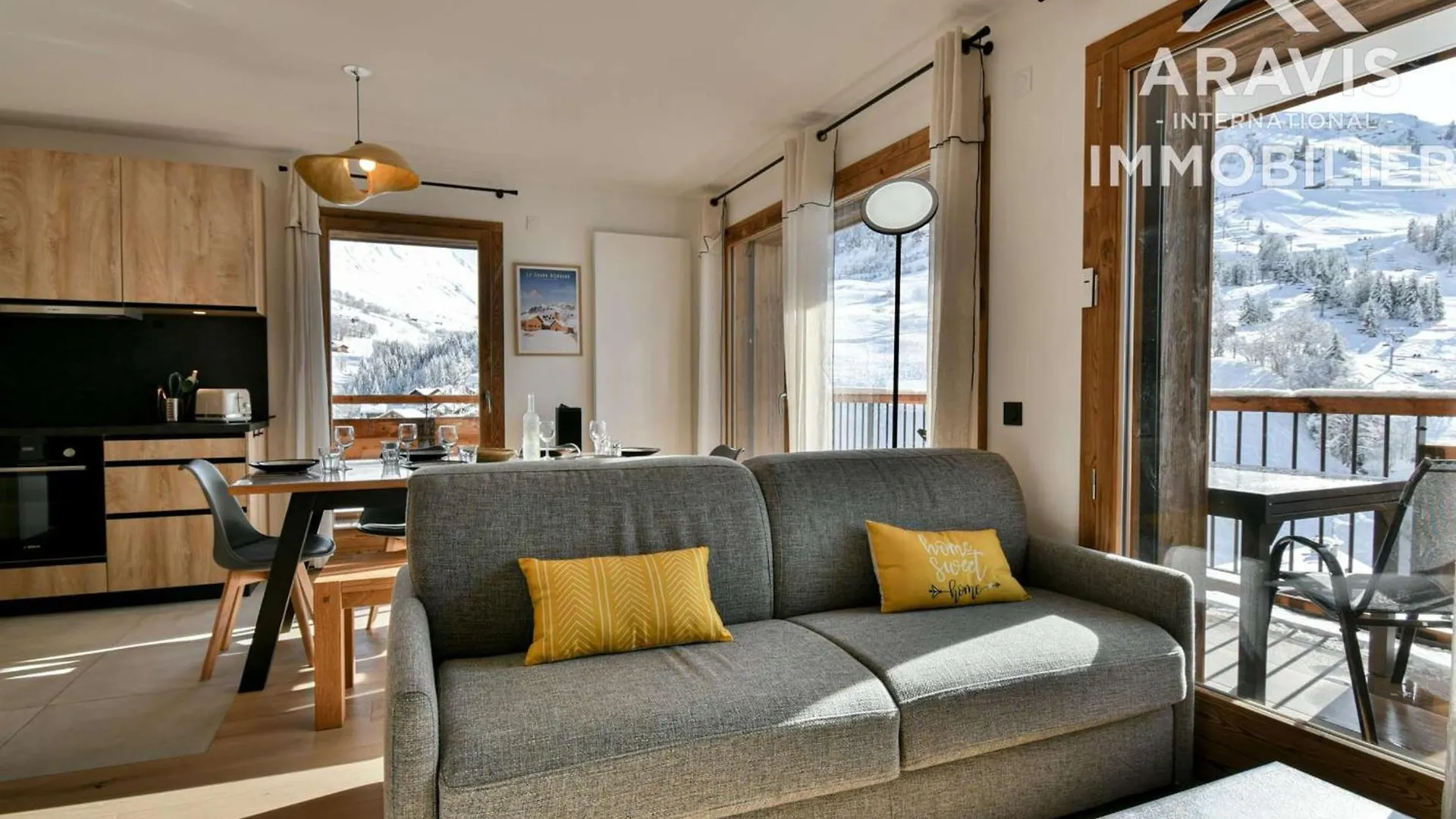 Appartement Moderne 6 Pers., Confortable Avec Balcon - Le Grand-Bornand - Fr-1-391-210 France